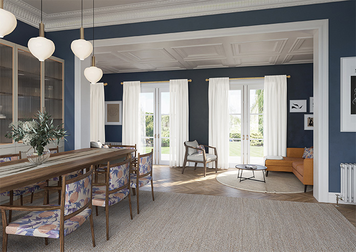 Pescara Voile, Snow White - Made to Measure Curtains - Image 8